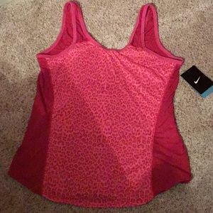 Nike leopard tank NWT